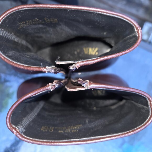 Never Worn Ankle Leather Boots Zara - Picture 10 of 15